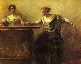 The Fortune Teller by Thomas Dewing